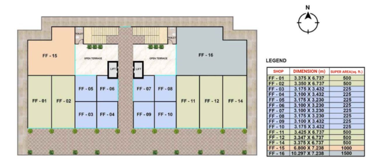 Arcade 55 Floor Plans - Arcade 55 - First Floor Plan