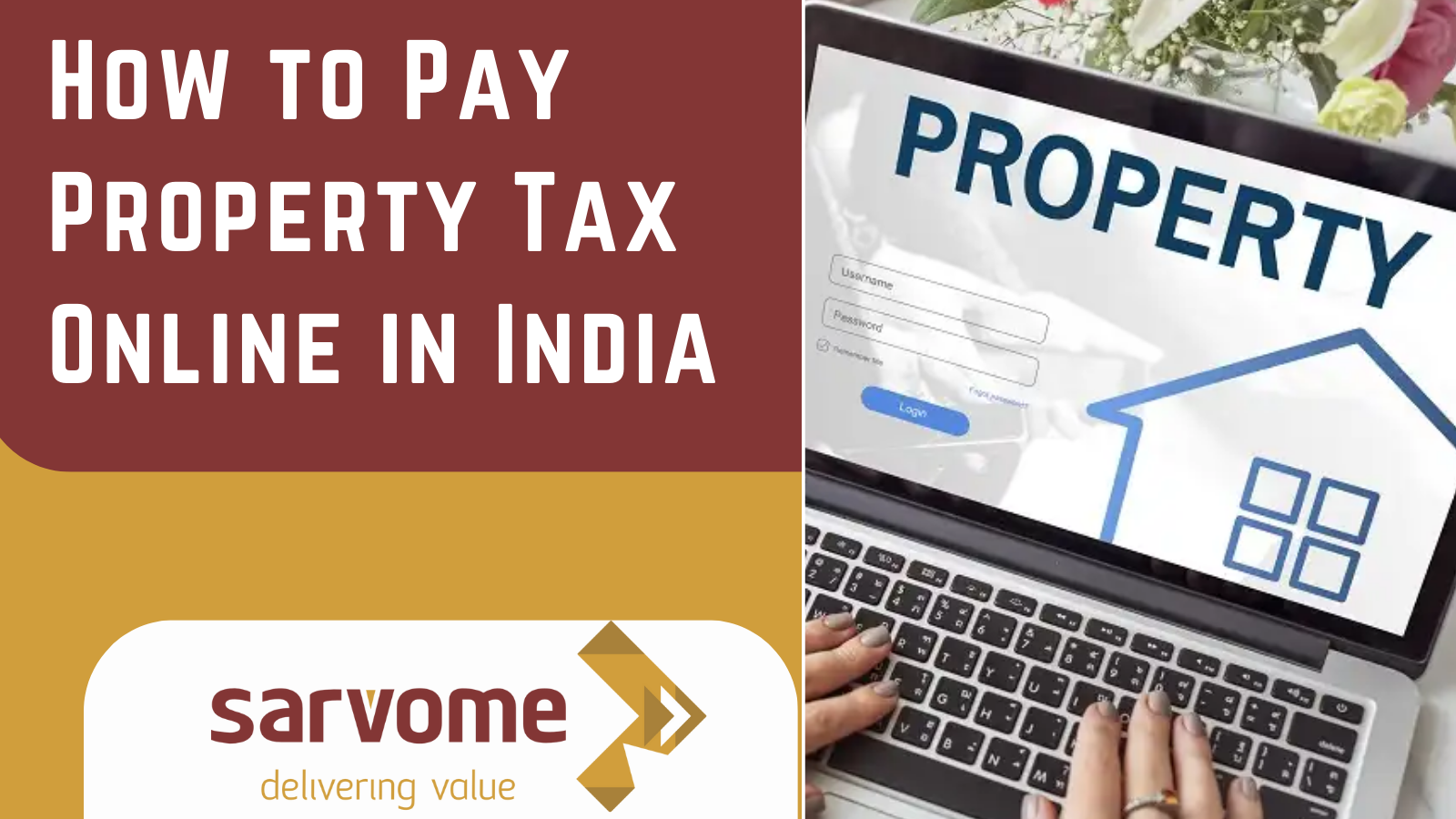 how to pay property tax online in india